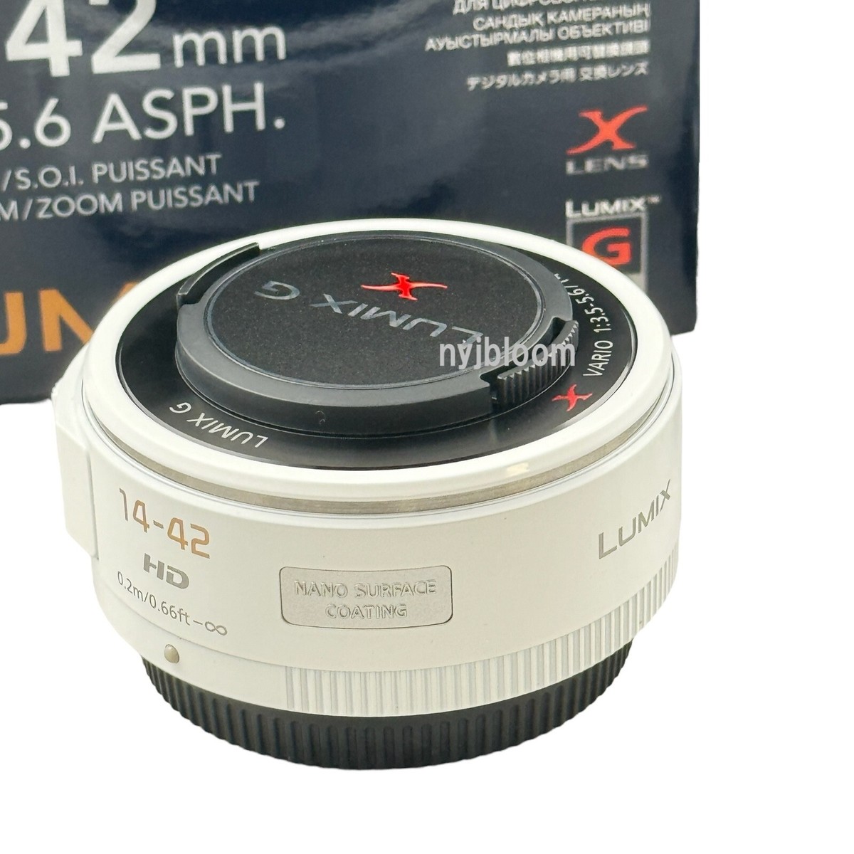 New Panasonic Lumix G X Vario PZ 14-42mm f/3.5-5.6 O.I.S. Lens
