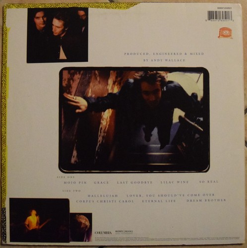 LP jeff buckley - GRACE - 88697269501 - VINILE - 2008 - Foto 2 di 2