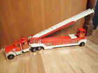 Vintage Tonka Fire Engine Ladder Truck No. 1 Steel Rare Fire Truck 6 lbs! 33"