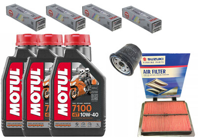 INSPEKTION DL 1050 V-STROM MOTUL 7100 10W40 ORIGINAL ZÜNDKERZENFILTER 2021
