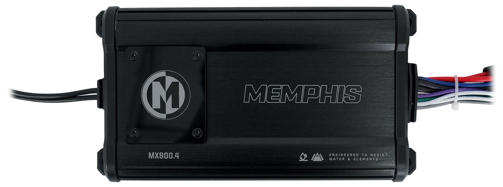 Memphis Audio MX8004 800 Вт RMS 4-канальный усилитель для квадроциклов Powersports UTV IP66 Amp