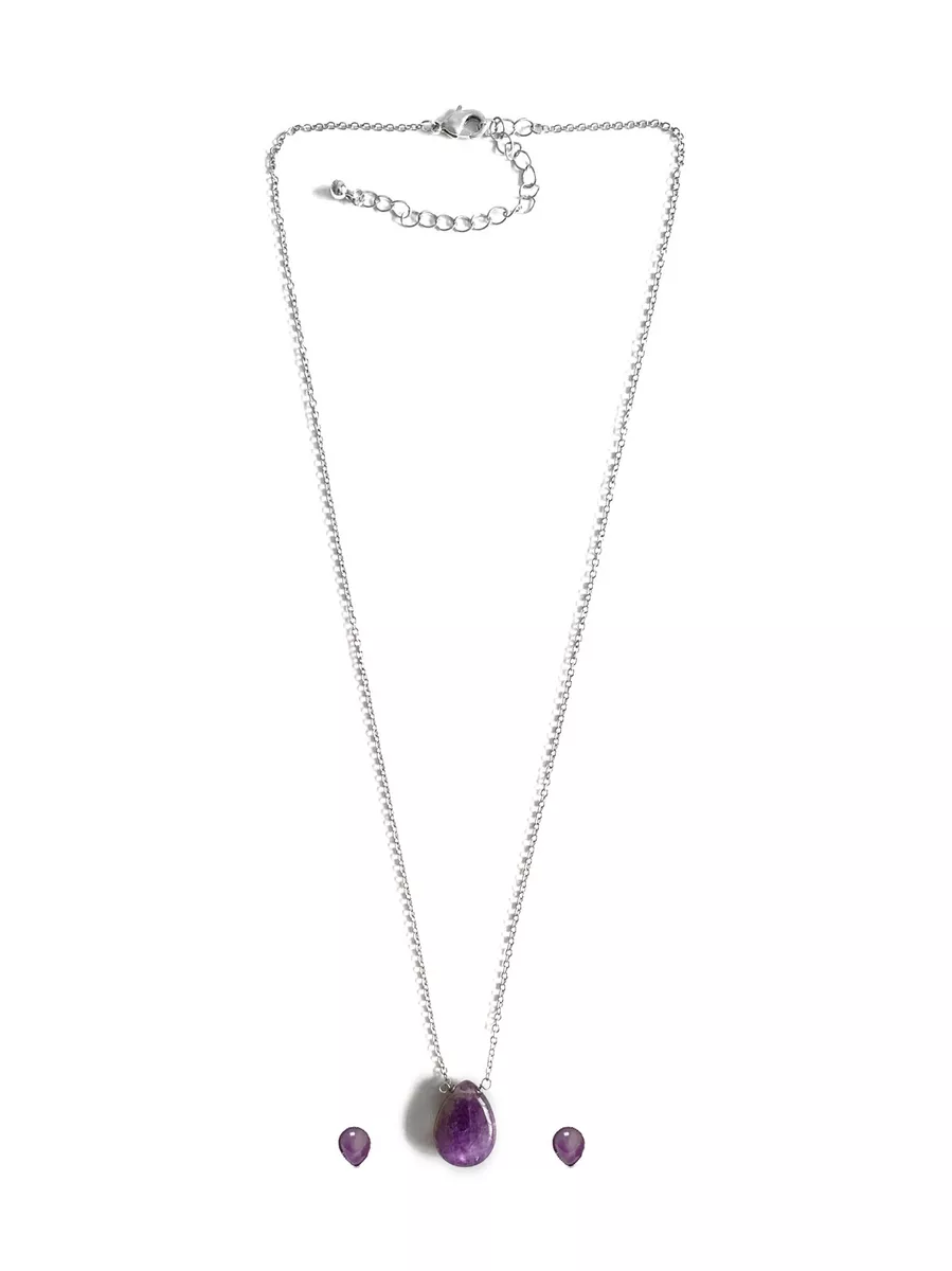 Amelia rue amethyst necklace deals