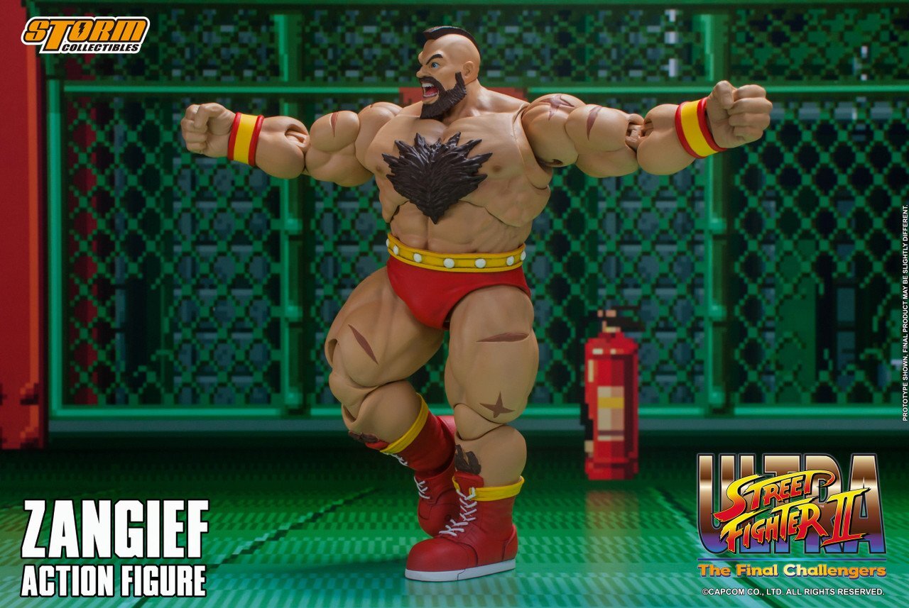 Предметы коллекционирования Storm Zangief 112 Фигурка Уличного бойца II Последний претендент 30290₽