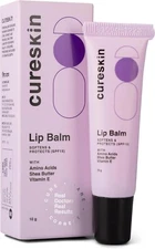Cureskin Lip Balm with SPF 15, Amino Acids, Shea Butter and Vitamin E Lip Care