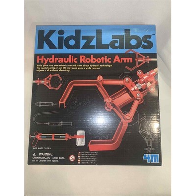 KidzLabs Hydraulic Robotic Arm 4M Technology Robot Kids Science Project Toy NIB