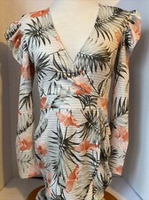 NWT CBR Women's Small Floral Peach Dress