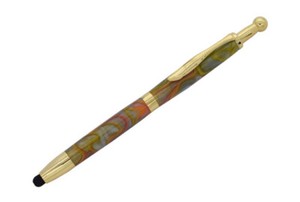 AS-BPCL264#5-G Gold Spanner Click Pen Kits – Woodturning Project Kit (5-Pack), Bushings Not Included