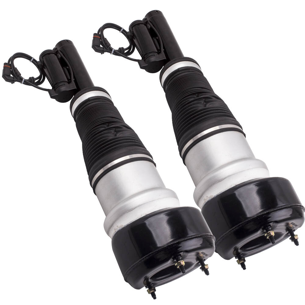 2x Front Air Strut Shock Suspension Spring For Mercedes S Class 