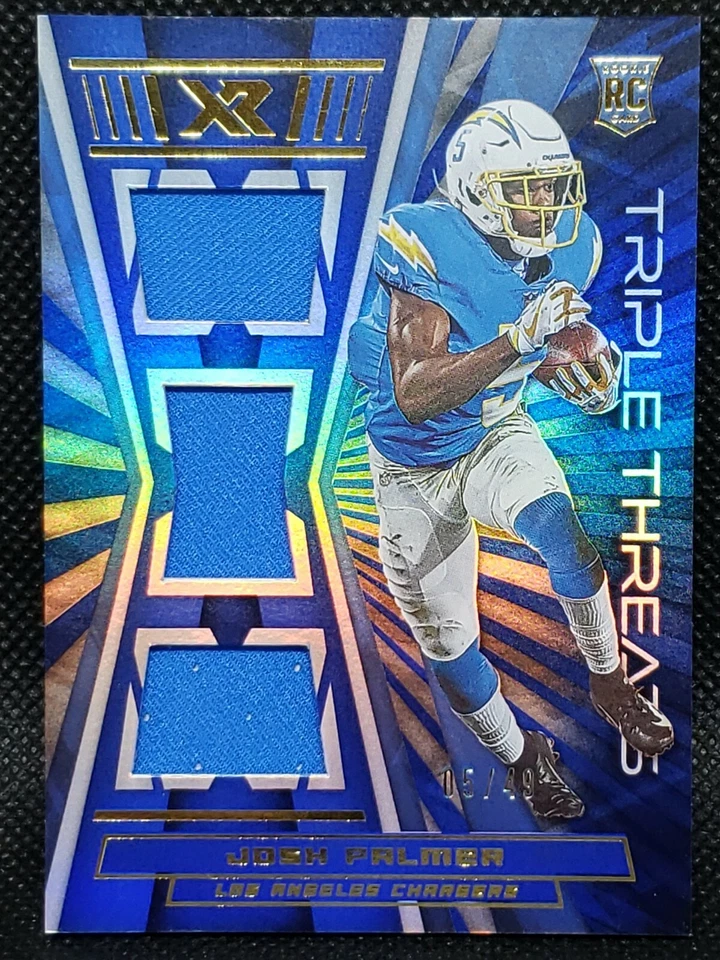2021 Panini XR Rookie Triple Threats Materials /49 /75.  You Pick!! - Image 2 of 4