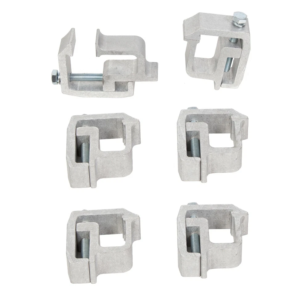 6pcs Truck Topper Clamps Truck Cap Mounting Clamps Shell Truck Cap Clamps Foto 3 de 4