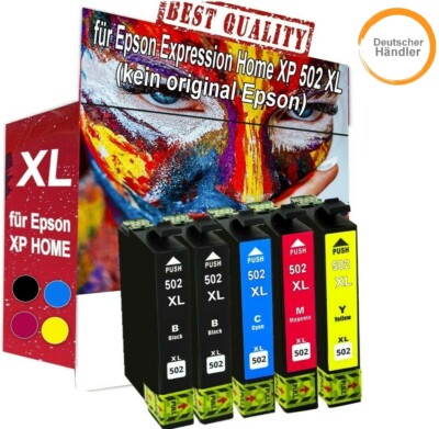 5 XL TINTE PATRONEN für Epson Expression Home XP5100 XP5105 WF2860DWF WF2865DWF