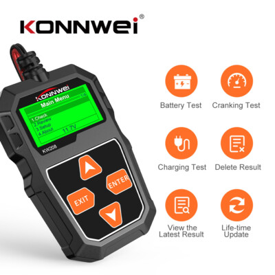 2026 12V Auto Batterietester Digital KFZ Diagnosegerät Akku Prüfer Testgerät DHL
