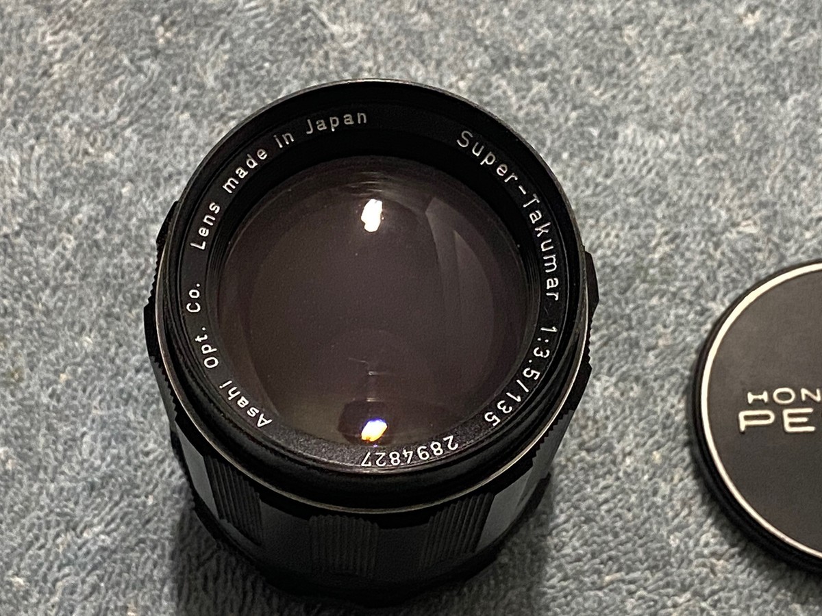 Vintage Asahi Pentax Super-Takumar 1:3.5/135 Lens With Case | eBay