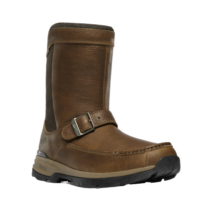 Danner Men's Recurve Rear Zip 10 inch Light Brown Boot 47631
