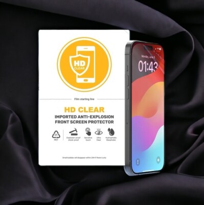 2xHydrogel Display Schutz Folie  Für Xiaomi Redmi 13C Redmi Note 13 Pro +