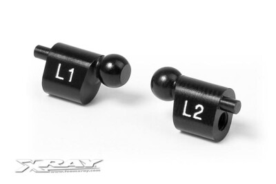 XRAY - Quick-Roll-Center-Halter 4,9mm, Alu T2/3 (303033)