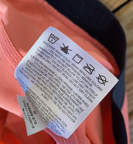 nike Women’s dri fit athletic shorts size M Coral R2 - Picture 5 of 8