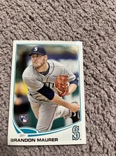 2013 Topps Series 2  Baseball Brandon Maurer RC Seattle Mariners #435