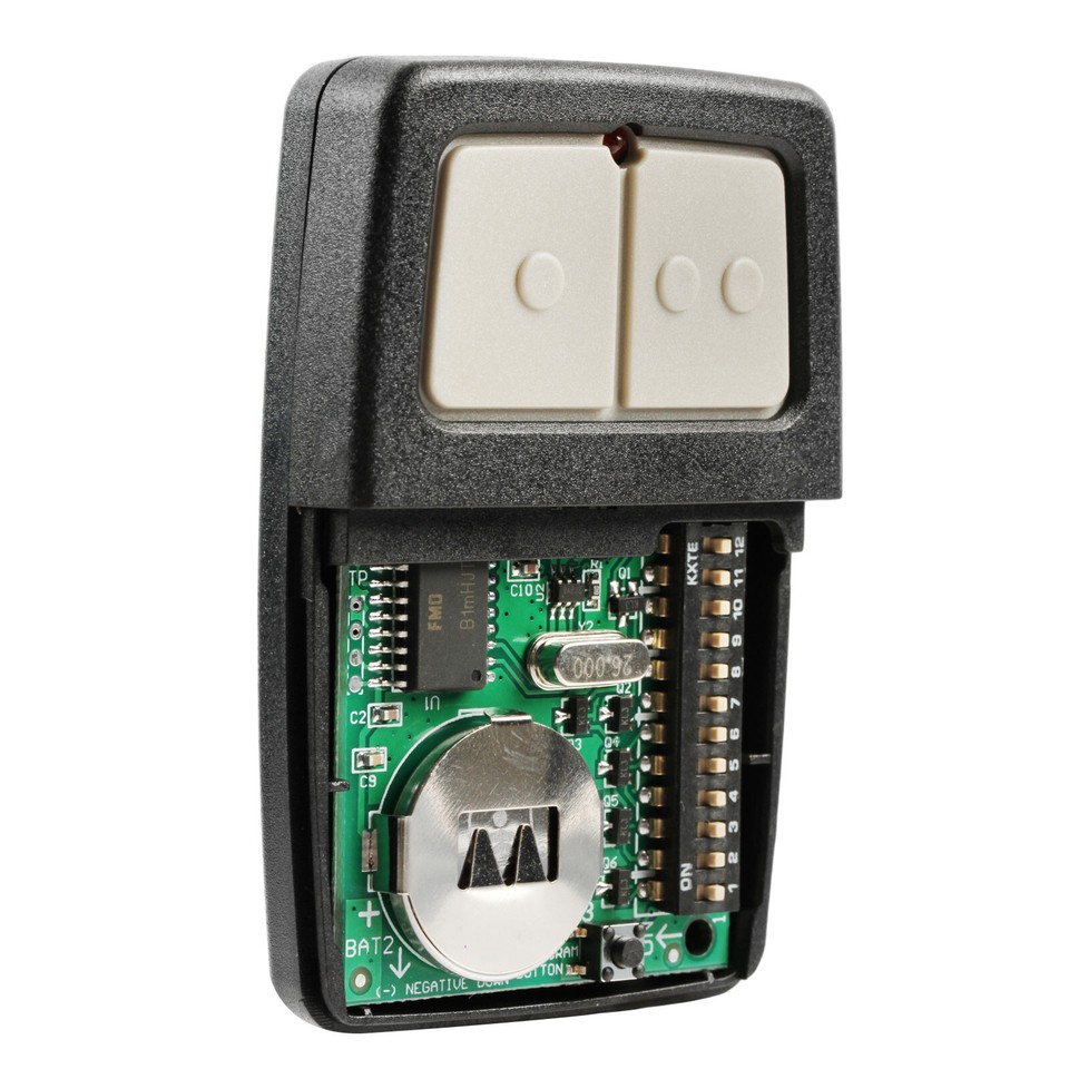 2 For Clicker 375LM 375UT KLIK1U Garage Gate Door Opener Remote 12 Dip ...