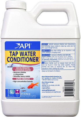 API Tap Water Conditioner 32 Ounce Multi Colored Aquarium Water Treatment