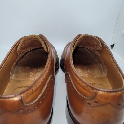 Alden 9724 Burnished Tan Calfskin Wing Tip Bal