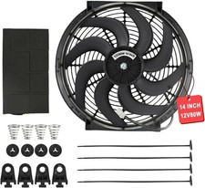 Universal 14 Inch Electric Radiator Fan 12v 3000 Cfm Push Pull Hardware Kit Universal 14 Inch Electric Radiator Fan 12v 3000 Cfm Push Pull Hardware Kit