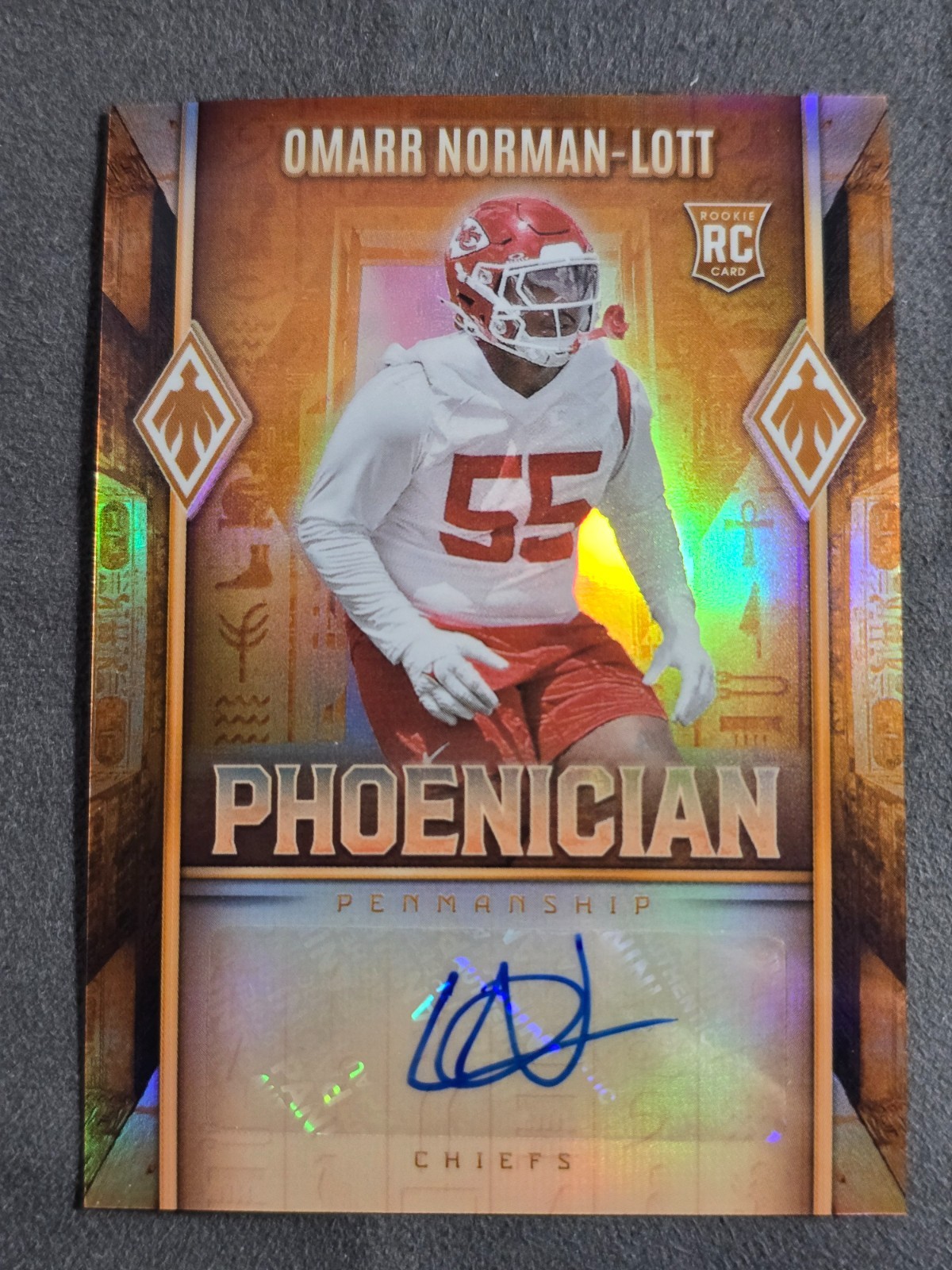 2025 Panini Phoenix - Phoenician Penmanship Omarr Norman-Lott #PHP-ONL (AU, RC)