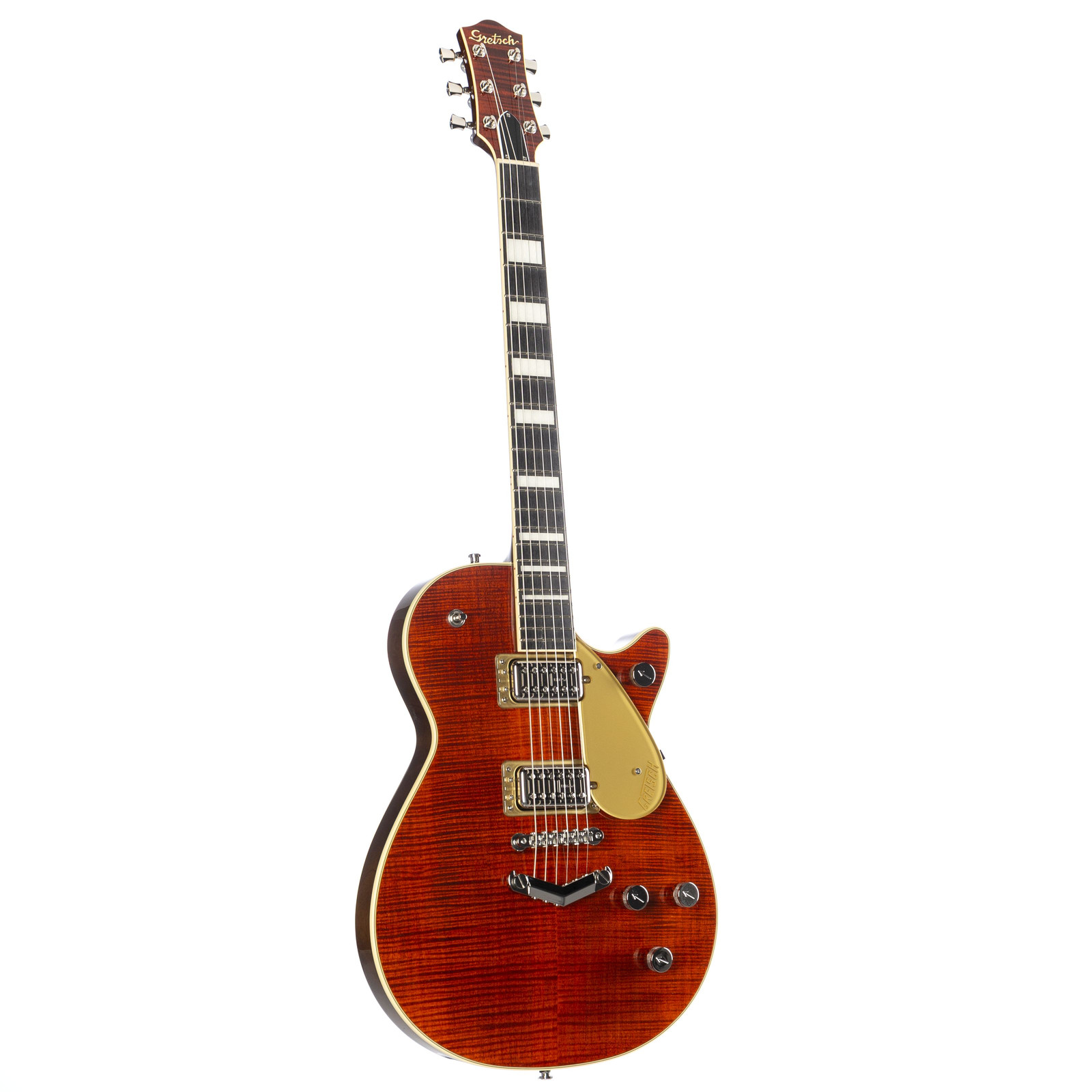 Gretsch G6228FM Players Edition Jet BT V Stoptail Bourbon Stain - На заказ