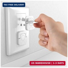 4our Kiddies Baby-Proof Outlet Covers 60 Pack - Child Safety Electric Plug Pro