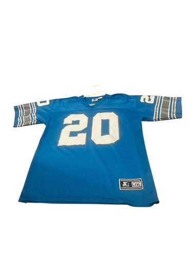 Starter Barry Sanders Vintage 90s Mesh Jersey Size L/XL Detroit Lions