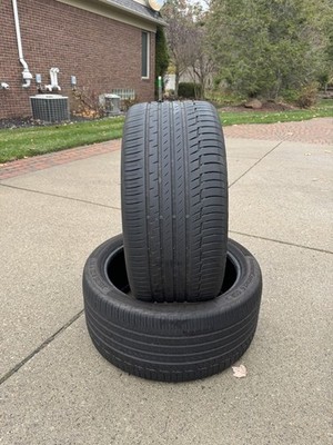 Continental PremiumContact 6 SSR Tire, 315/35R22, BMW *, 6/32 , 5024, No Repairs
