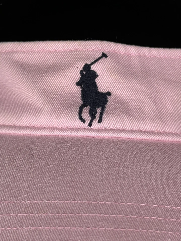 De colección Polo Ralph Lauren Sombrero Visera Correa Trasera Talla Única Rosa US Open 00s Golf Foto 2 de 4