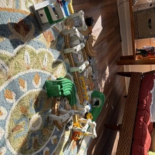 Fisher Price GeoTrax Train Nautical Set LOT-Buildings, Trains & accesories works