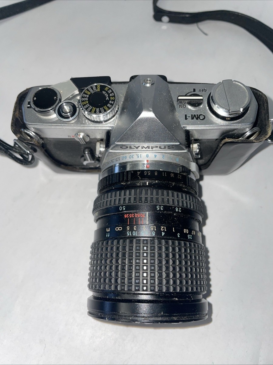 Olympus OM-1 35mm Film Camera Silver + 28-70mm F4.0 Lens TESTED | eBay