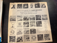 12" Kapp Records Company Inner Sleeve for LPs VG SLEEVE ONLY