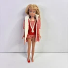 1963 Vintage Barbie's Sister Skipper Doll Blonde Hair Straight Legs Japan Feet