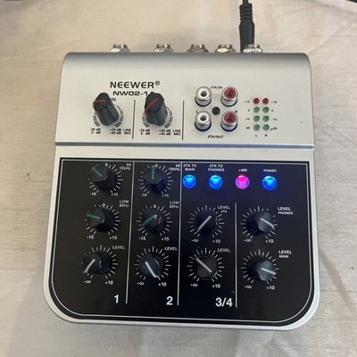 Neewer NW02-1A Mixer w/ Phantom Power