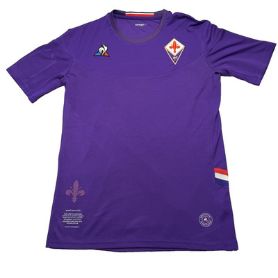 Fiorentina Soccer Jersey Mens Medium Purple Le Coq Sportif Pezzella 20 Serie A