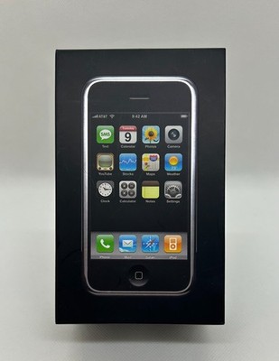 iPhone 2G First 1st Gen iOS 1.0 A1203 8GB Matching Box & SN