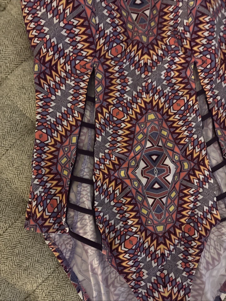 Nuevo con etiquetas Traje de baño Jessica Simpson Cut Out Peek A Boo de una pieza sin tirantes sin correa XL Foto 2 de 4