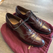 Allen Edmonds Park Avenue Burgundy Men’s Dress Shoes 10.5 D Oxford