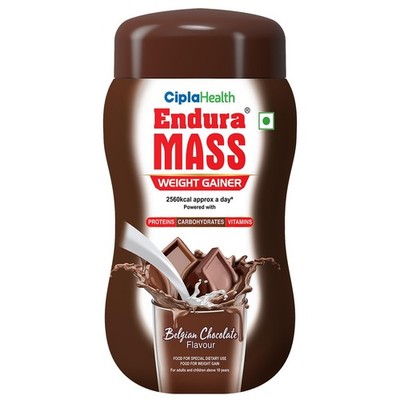 Endura Mass Weight Gainer 550g | Chocolate | Protein, Carbs, Vitamins, Minerals