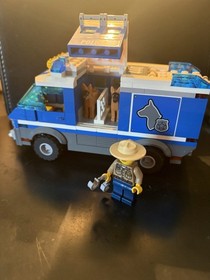 LEGO City 4441 Police Dog Van Complete With Minifigs