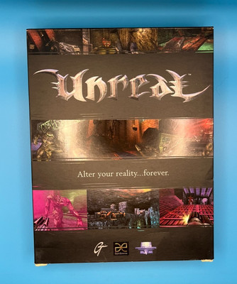 Unreal - PC CD-ROM - OVP / BIG BOX - USK18 Epic Games 1998