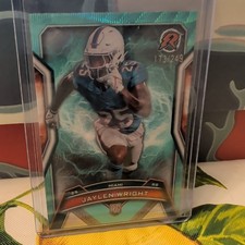 2024 Topps Resurgence Jaylen Wright Aqua Surge 173/249 RC Rookie Color Match!