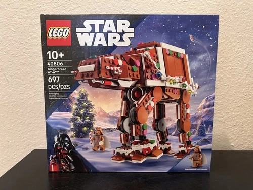 NEW Lego Star Wars set 40806 Gingerbread AT-AT Walker In HAND. Ships Fast!
