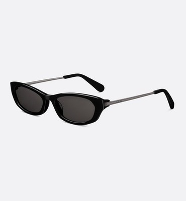 Dior D-Moon B2I Sunglasses Black Butterfly 53mm | Authentic | Made in Italy