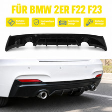Gl�nzend Heckdiffusor Sport f�r BMW 2er F22 235 240 Duplex Style Diffusor