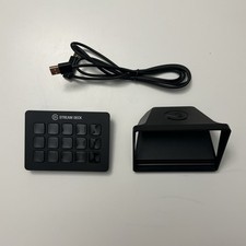 Elgato Stream Deck 15 Key 20GBA9901 Black USB Controller w/ Stand  USB Cable