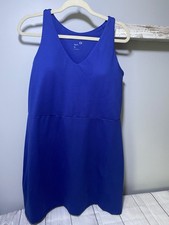 GAP Fit Royal Blue Tank Dress with Built-In Shorts – Size XL – NWT